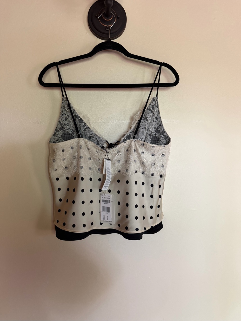 NWT Abercrombie A&F Bella 2-in-1 Reversible Tie Front Cami (SEE COLOR NOTE) - Picture 6 of 7
